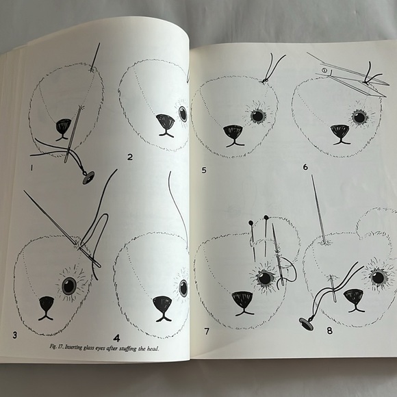 NWT Teddy Bears How to Make Them Margaret Hutchings BOOK 1977 Patterns Vintage - Picture 17 of 17